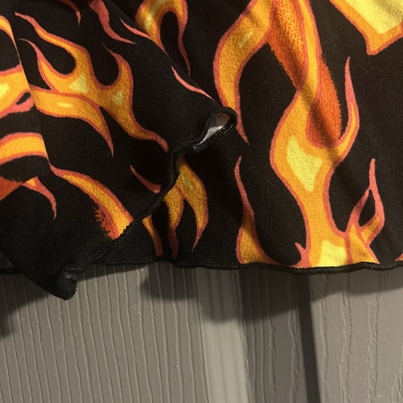 Fire Crop Long Sleeve Tee - Picture 3 of 3